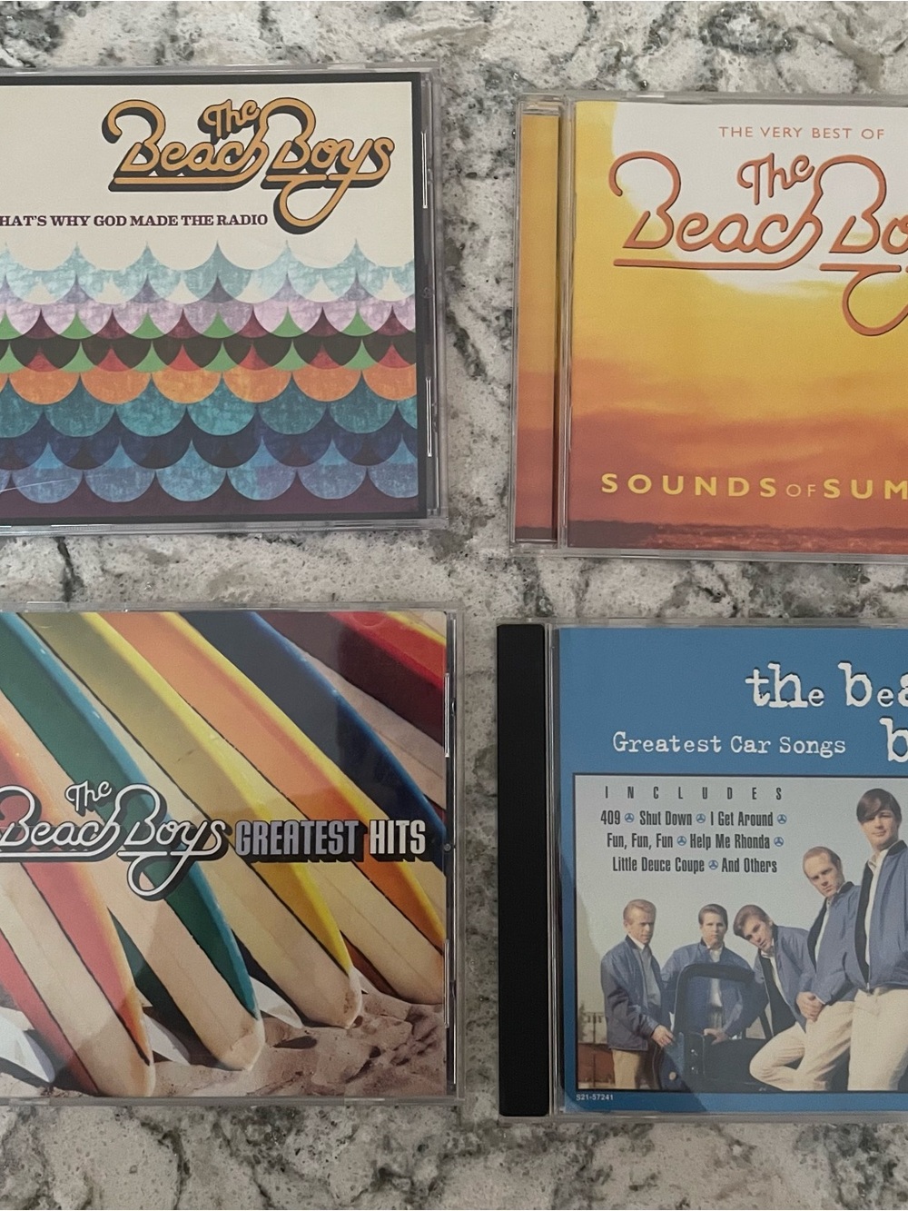 Beach Boys CD collection
